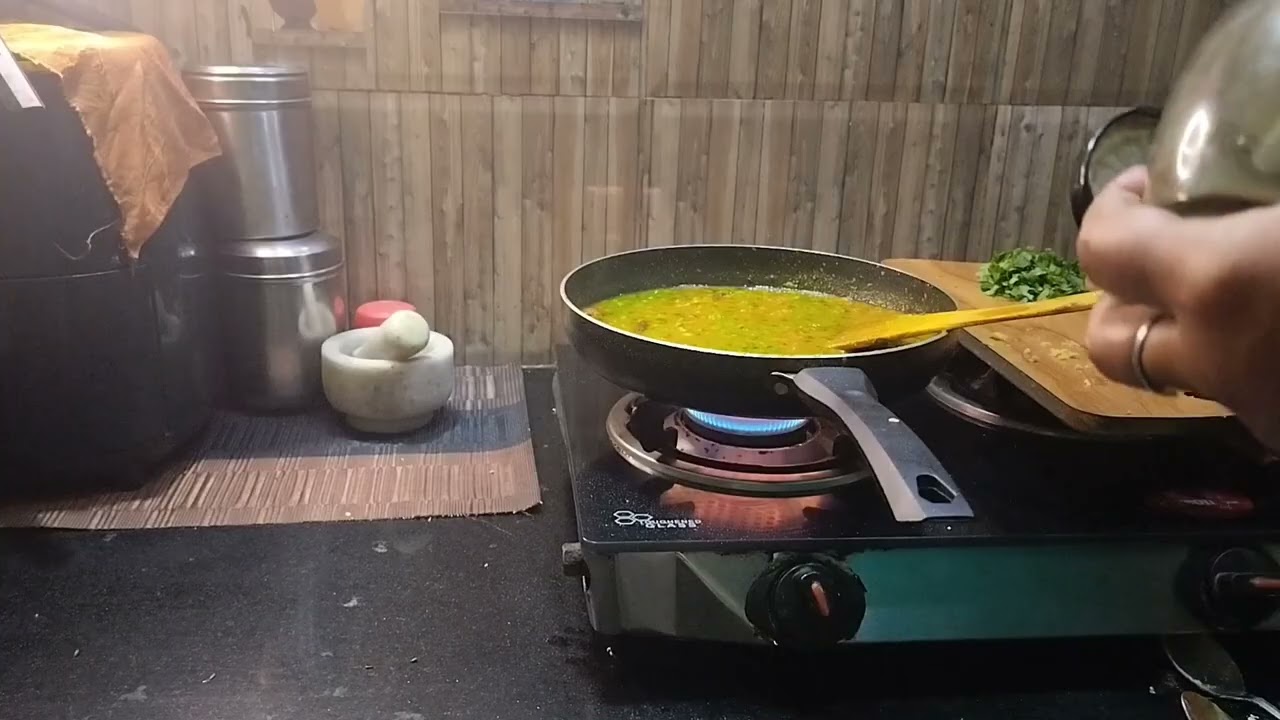 आसान मटर दाल रेसिपी | Healthy No Onion No Garlic Dal 