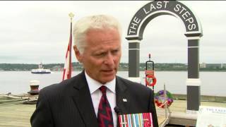 The last steps: Halifax harbour memorial honours sacrifice