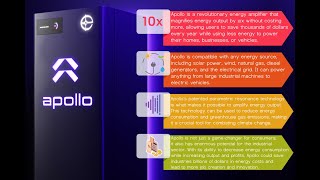 Apollo - Revolutionizing Energy Amplification with Parametric Resonance Technology