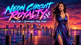 NEON CIRCUIT ROYALTY 🏁 City Pop x Cinematic Rap Duet | 48-Minute Night Circuit Album Update