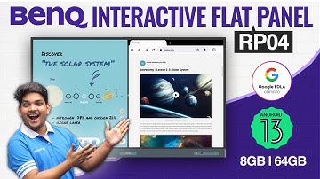 BenQ Board RP04 Series | BenQ Smart Board Demo | Benq Interactive Flat Panel Features 🤯🔥