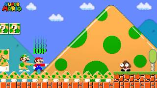 What If Everything Mario Touches Turns Into 1-Up Mushrooms In Super Mario Bros.?