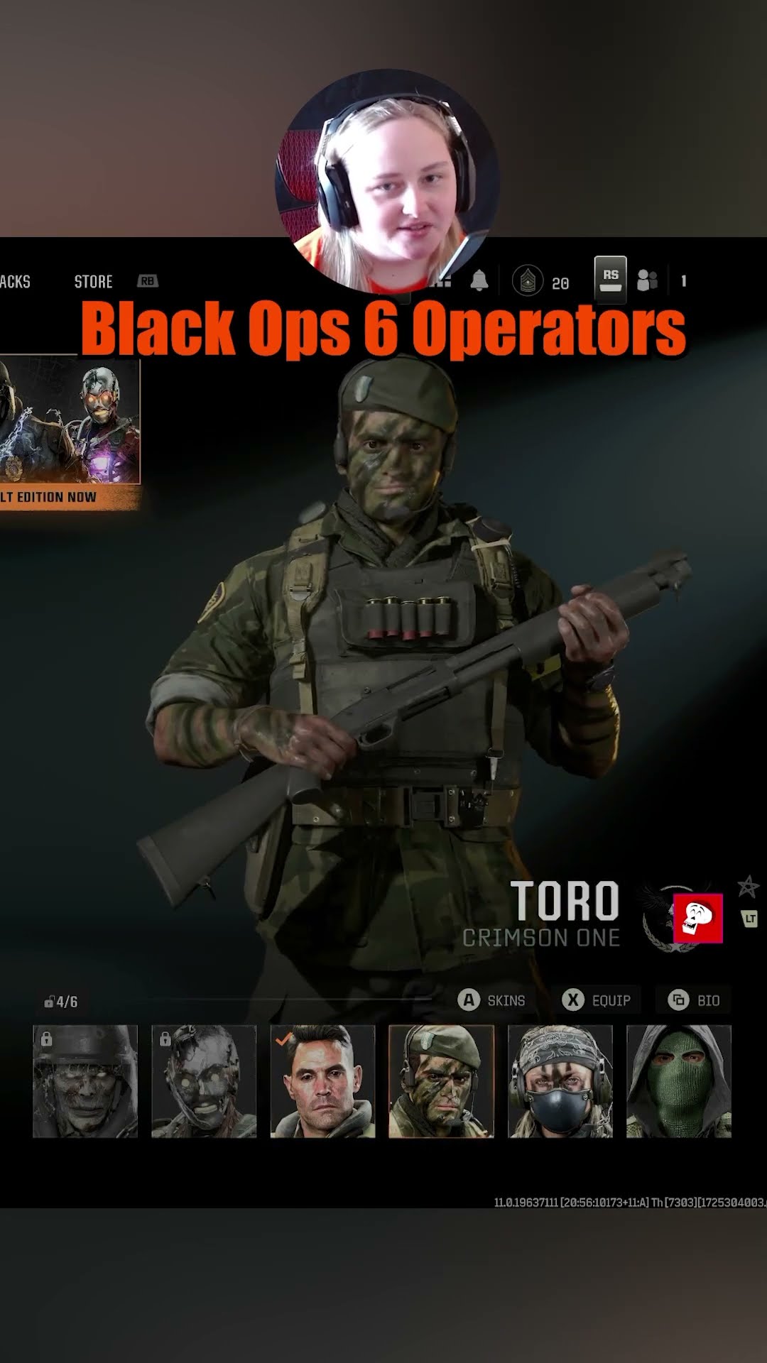 Stone Cod Operator Black ops 6 Operators #cod #callofduty @StoneMountain64 #shorts # ...