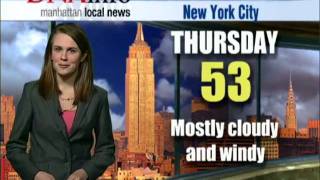 New York City Weather 20091112