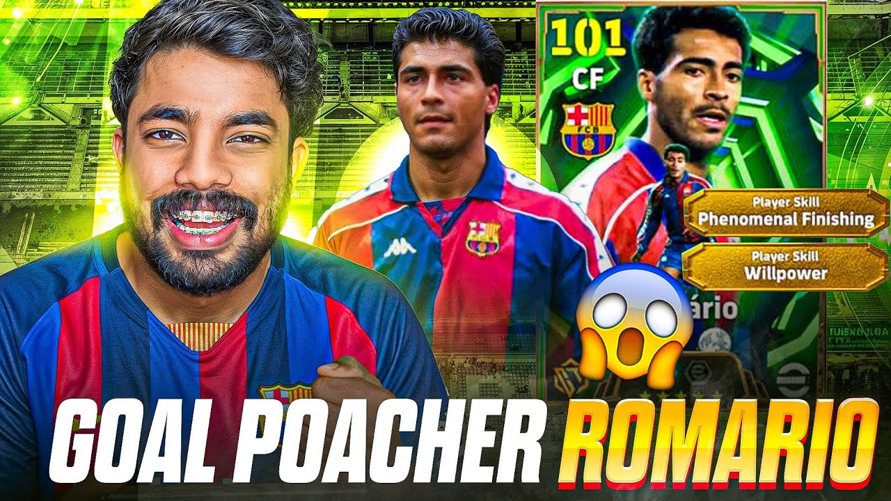 106 RATED GOAL POACHER ROMARIO☠️🔥 || PLAYER REVIEW WITH GAMEPLAY💥 || ഇനി ഇവൻ ഭരിക്കും 🥵