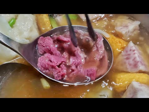 台南仁德「阿裕牛肉涮涮鍋」（初次從老店換到新店嚐鮮）”阿裕牛肉湯”