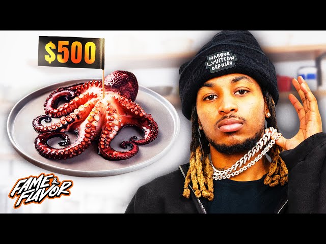 DDG Chefs Up Gourmet Octopus | Fame u0026 Flavor class=