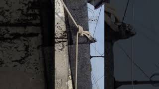 За что вязать веревки на крыше.Промышленный альпинизм. За что вязать веревки на крыше.Промышленный альпинизм.