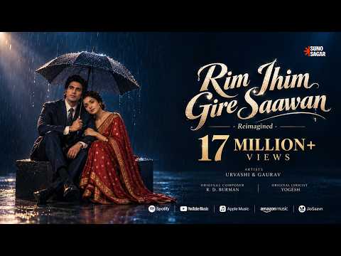 80s Romantic Rain Song | Rim Jhim Gire Saawan (Reimagined) 🌧️ | Tribute Version