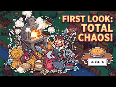 Whimsy Bake & Craft ✨ Farming, Fishing & Baking Chaos | First Look