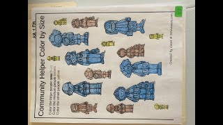 Community Helper - Color by Size