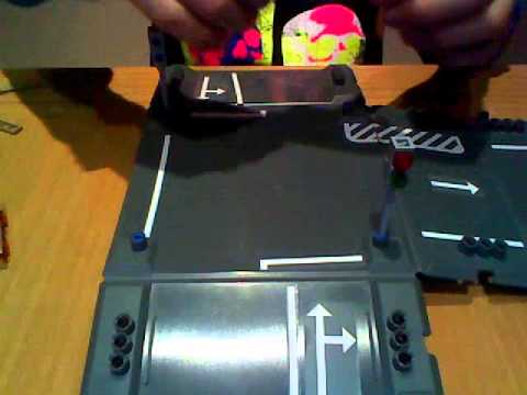 YouTube thumbnail: lego racers chopper jump review