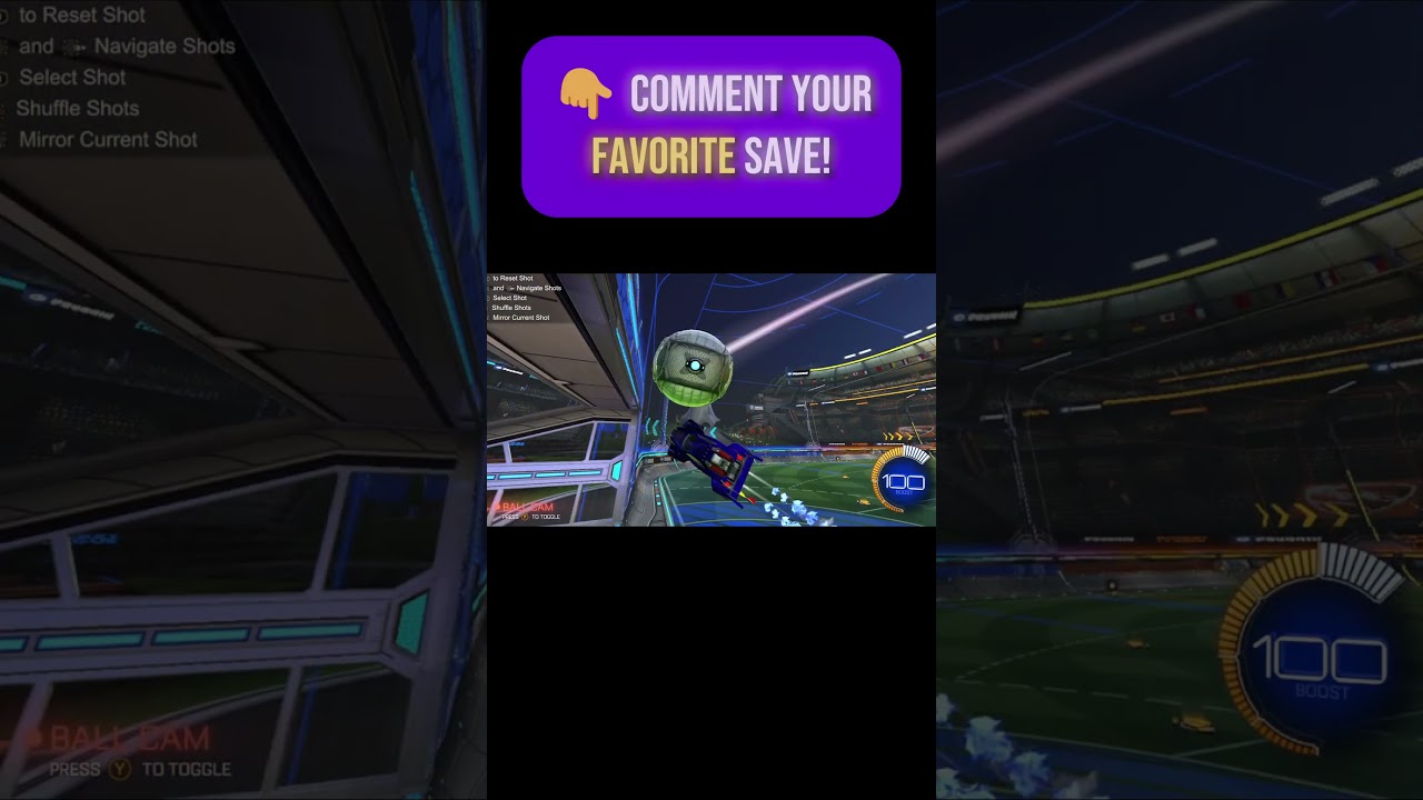 Insane Rocket League Saves of the Week! 🧱💥 #shorts
