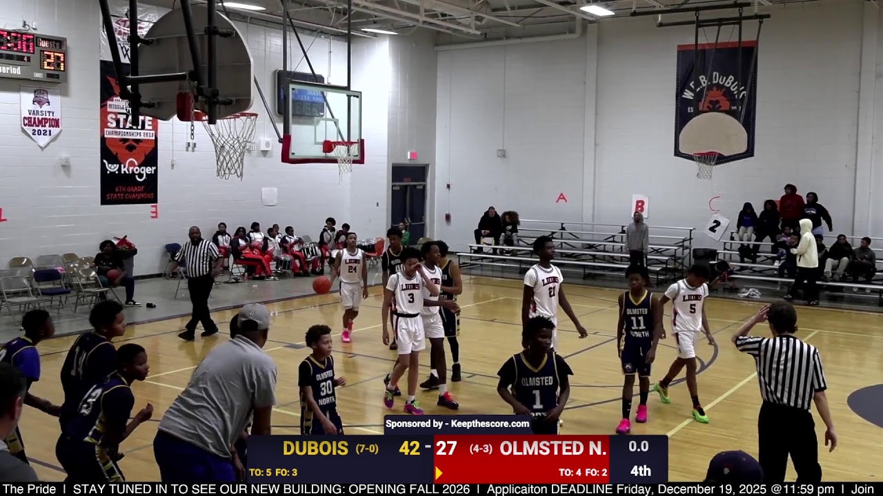 W.E.B. DuBois vs Olmsted North (8th Gr Basketball) | Dec. 18, 2025
