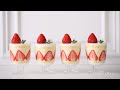 딸기 베린느 🍓 / 컵에 담아 ~ 딸기케이크 (Strawberry Verrine / Strawberry Cake in Glass)