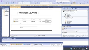 DISENANDO REPORTES CON VISUAL STUDIO (Parte 2/2)