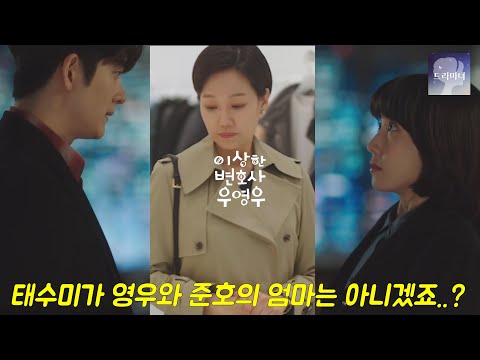 [우영우 6화 리뷰] 태수미가 우영우의 친엄마인 이유와 준호가 영우에게 조심스러운 이유!
