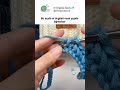 🧶 Pratik Örgü Hilesi #örgü #crochet #crochet #knittig