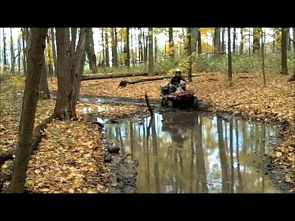 Honda 300 SERIOUS mud test YouTube