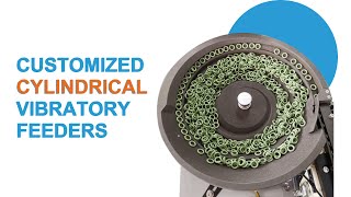 Customizable Cylindrical Vibratory Feeders Drive Bowl Machine with linear feeder
