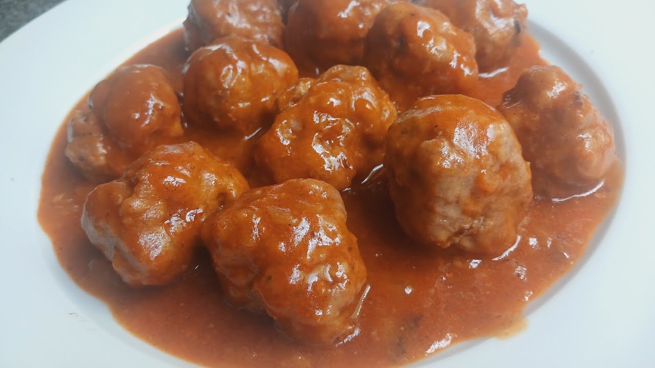 EL SECRETO ESTÁ EN LA SALSA - ALBÓNDIGAS EN SALSA ESPAÑOLA