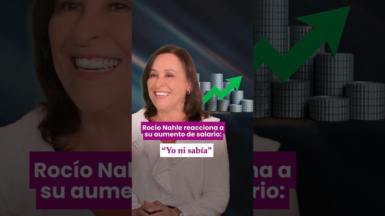 Rocío Nahle reacciona a su aumento de salario: “Yo ni sabía” 👀💰
