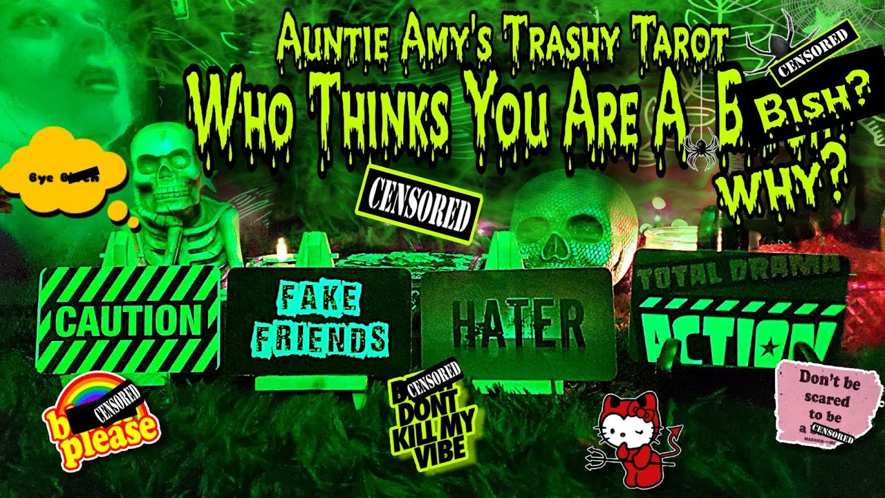 Who thinks you are a bish?😈|Pick-A-Card|