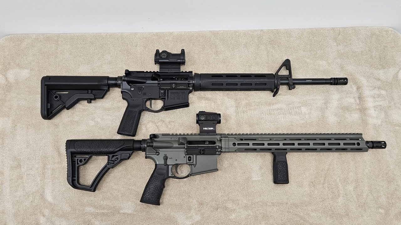 Daniel Defense AR-15 Furniture - YouTube