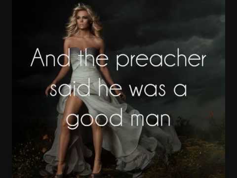 Carrie Underwood - Two Black Cadillacs [Lyrics On Screen]