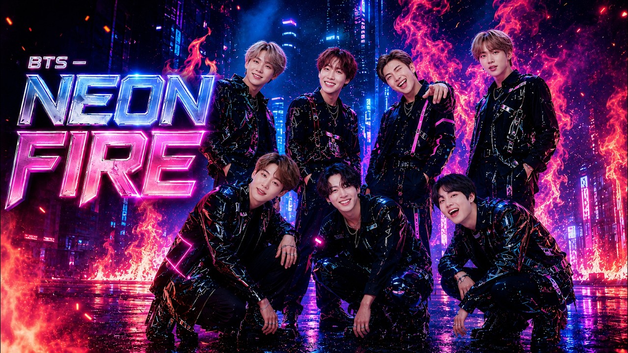 BTS (방탄소년단) - Neon Fire (Official Video)