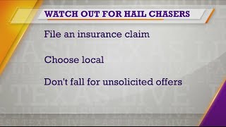 BBB warns about Hail chasers