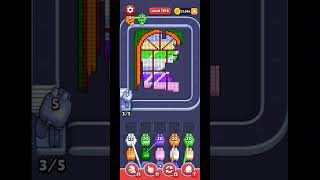 Pixel Flow How to beat Level 1169 walkthrough solution, no power ups(no commentary just chill music)