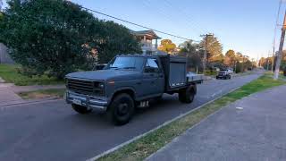 Ford F350 Isuzu 6BG1 diesel swap