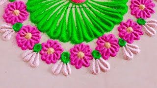 Easy Rangoli Design