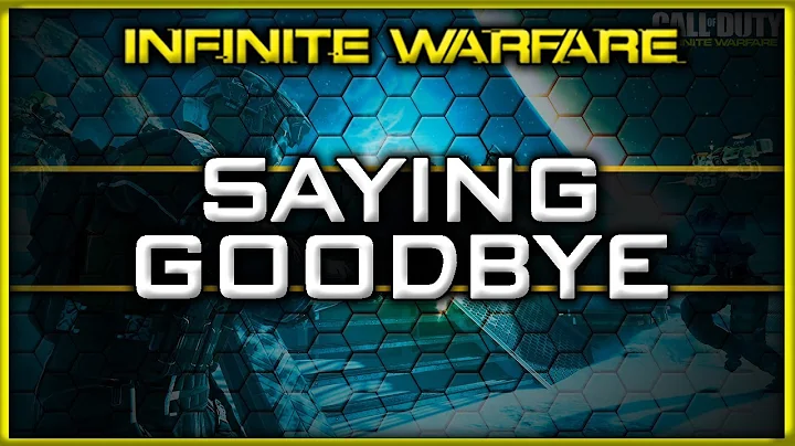 It's Time to Say Goodbye...