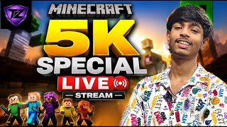 new survival series🔴 LIVE 🔥 Minecraft Multiplayer | Short Live Stream | Road to 5K 🚀