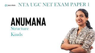 ANUMANA| PRAMANAS |STRUCTURE  AND KINDS OF ANUMANA| NTA UGC NET PAPER 1