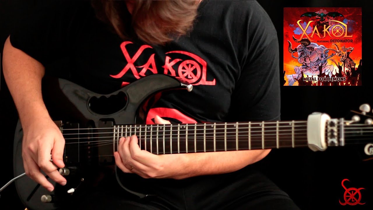 Metal for Demons (ft. Detonator) guitar solo play-through by André Freitas