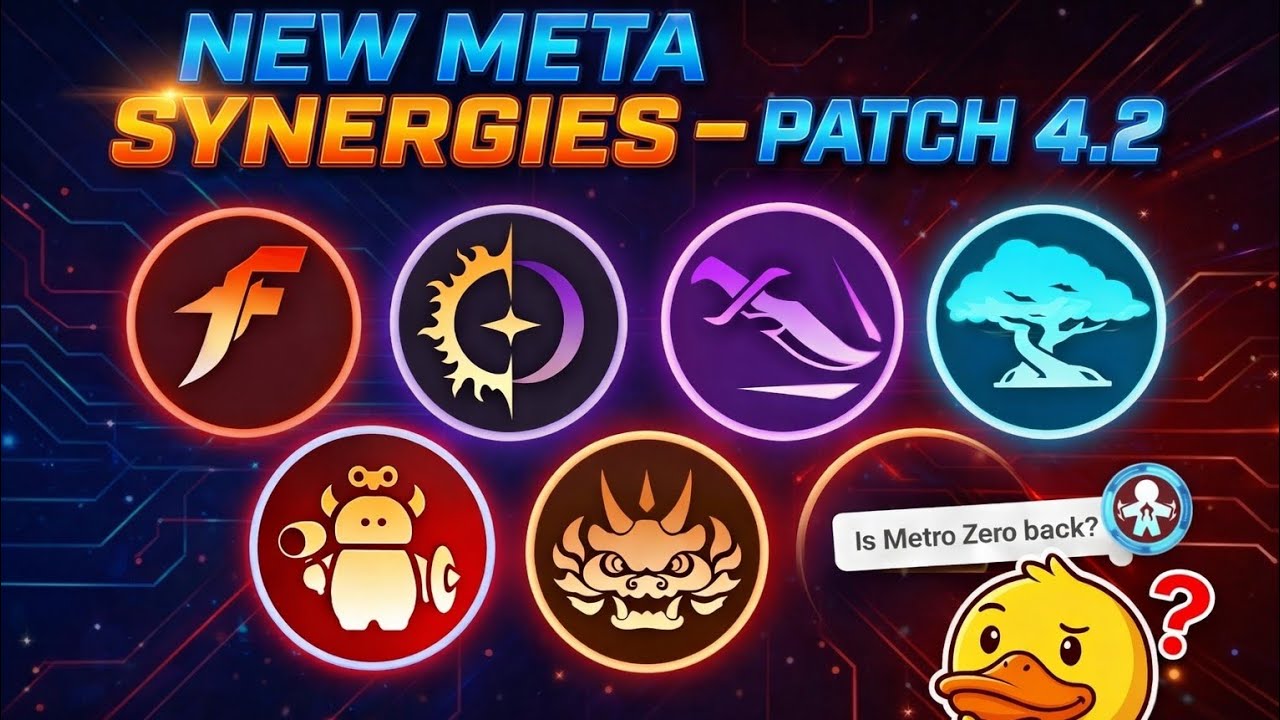 MAGIC CHESS GO GO | 4.2 UPDATE NEW META SYNERGIES