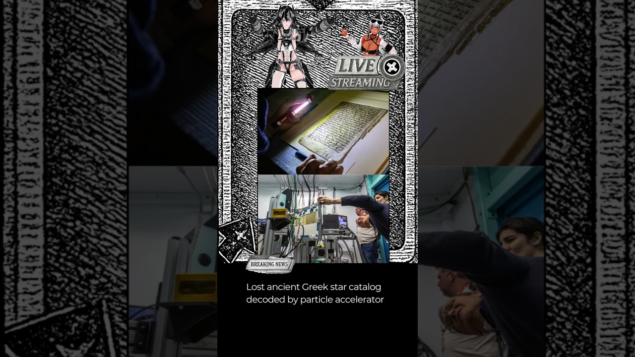 Lost ancient Greek star catalog decoded by particle accelerator