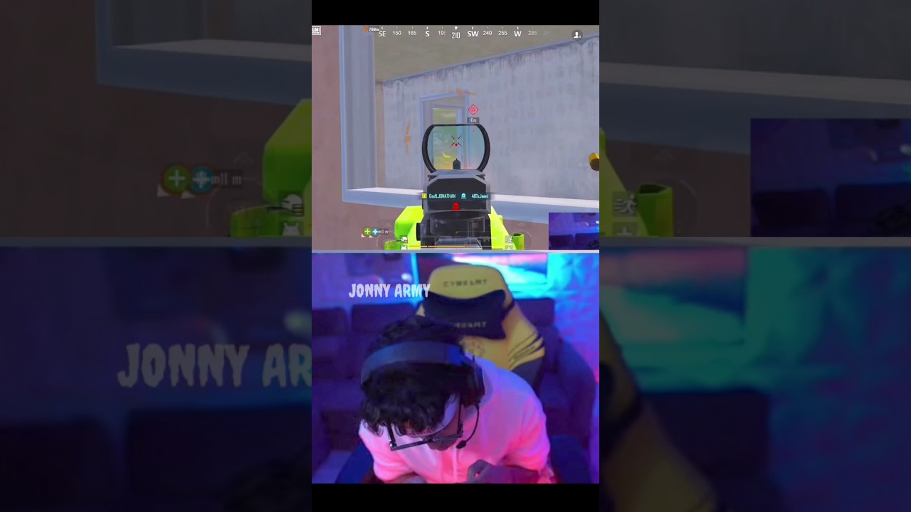 JONATHAN GAMEING GOD LEVEL 1V3 CLUTCH 😱! HACKER OR WOTT 😱!