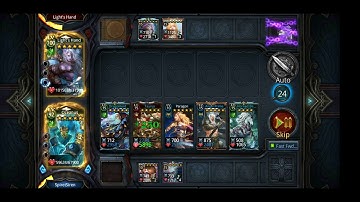 Beating level 14-12 normal in Deck Heroes!