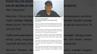 Download Lagu Posisi Politik Anies Baswedan dalam sejumlah Skenario di Partai Gerakan Rakyat | Mimbar Perubahan MP3