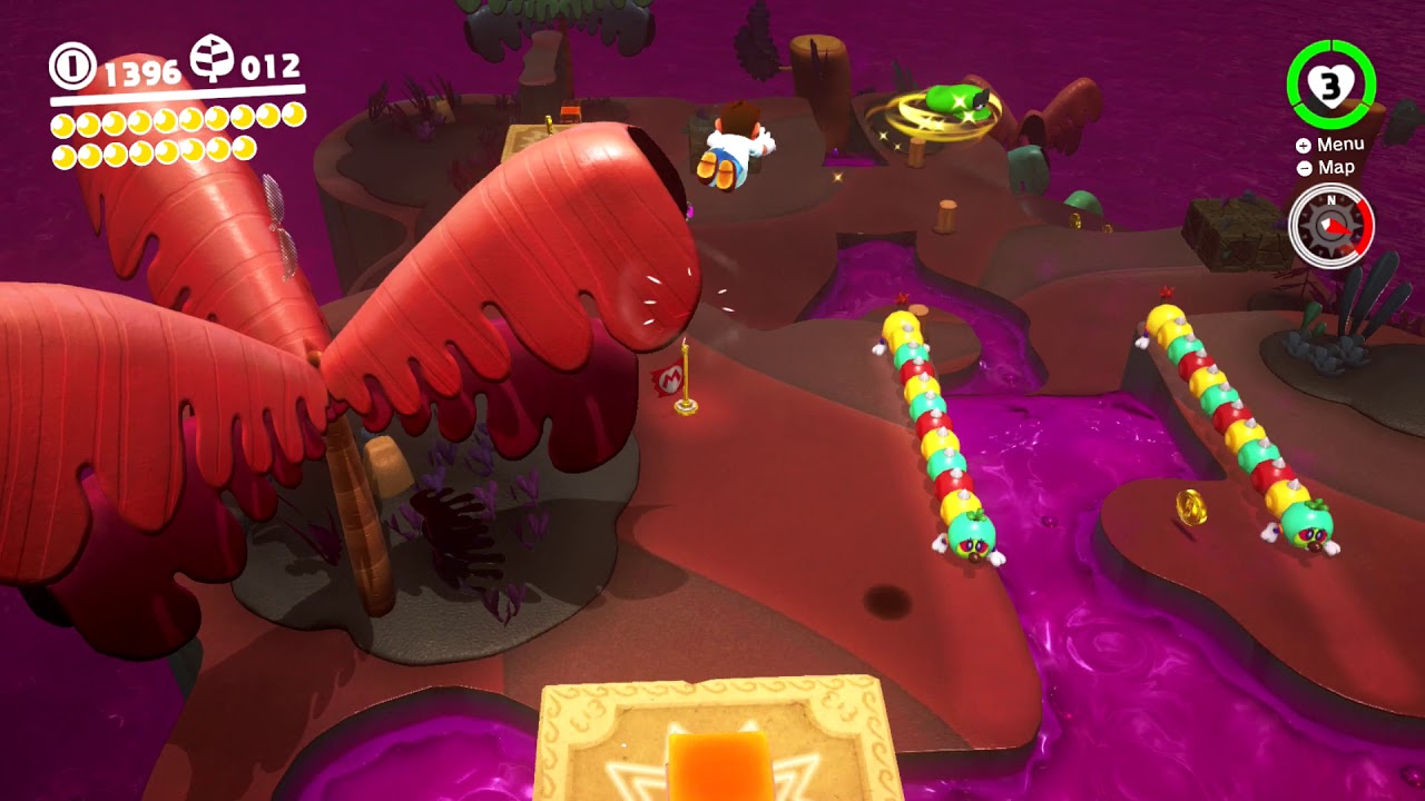 mario oddesey one hand challenge part 11 - YouTube