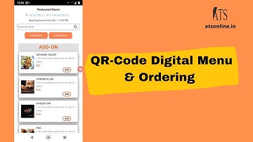 Digital QR-Code Menu and Ordering for Restaurant and Hotels. #digitalmenu #restaurantmenu
