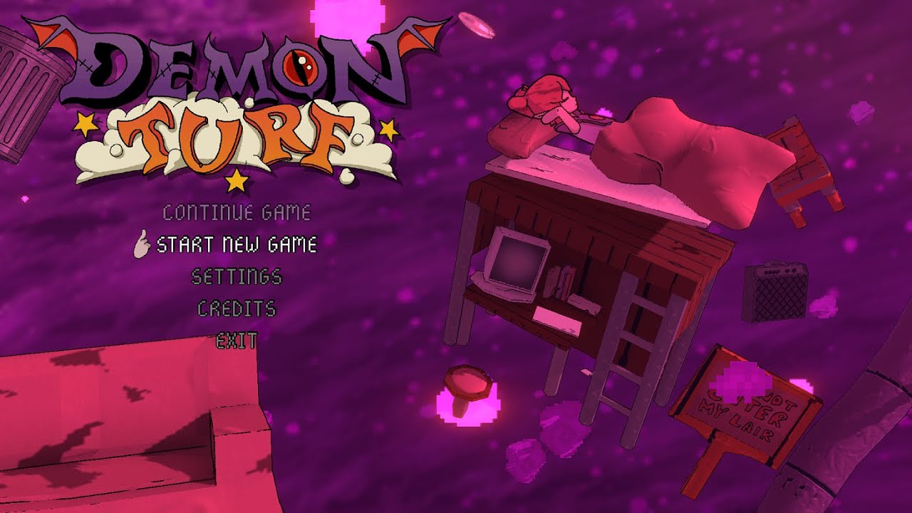 Demon Turf  gameplay смотрим геймплей обзор начало прохождение обучения. Стоит ли играть?