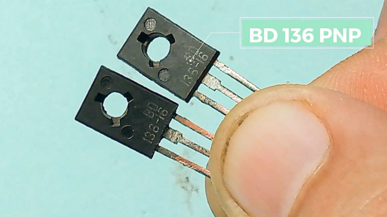 BD136 Projects| Transistor As Switch - YouTube