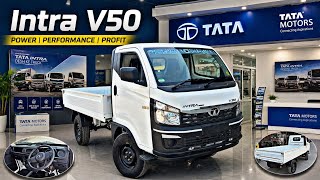 2026 Tata Intra V50 Pickup 🔥| अब नया रोजगार पाने का शानदार मौका !✅| क़िस्त? | क़ीमत | पूरी जानकारी !