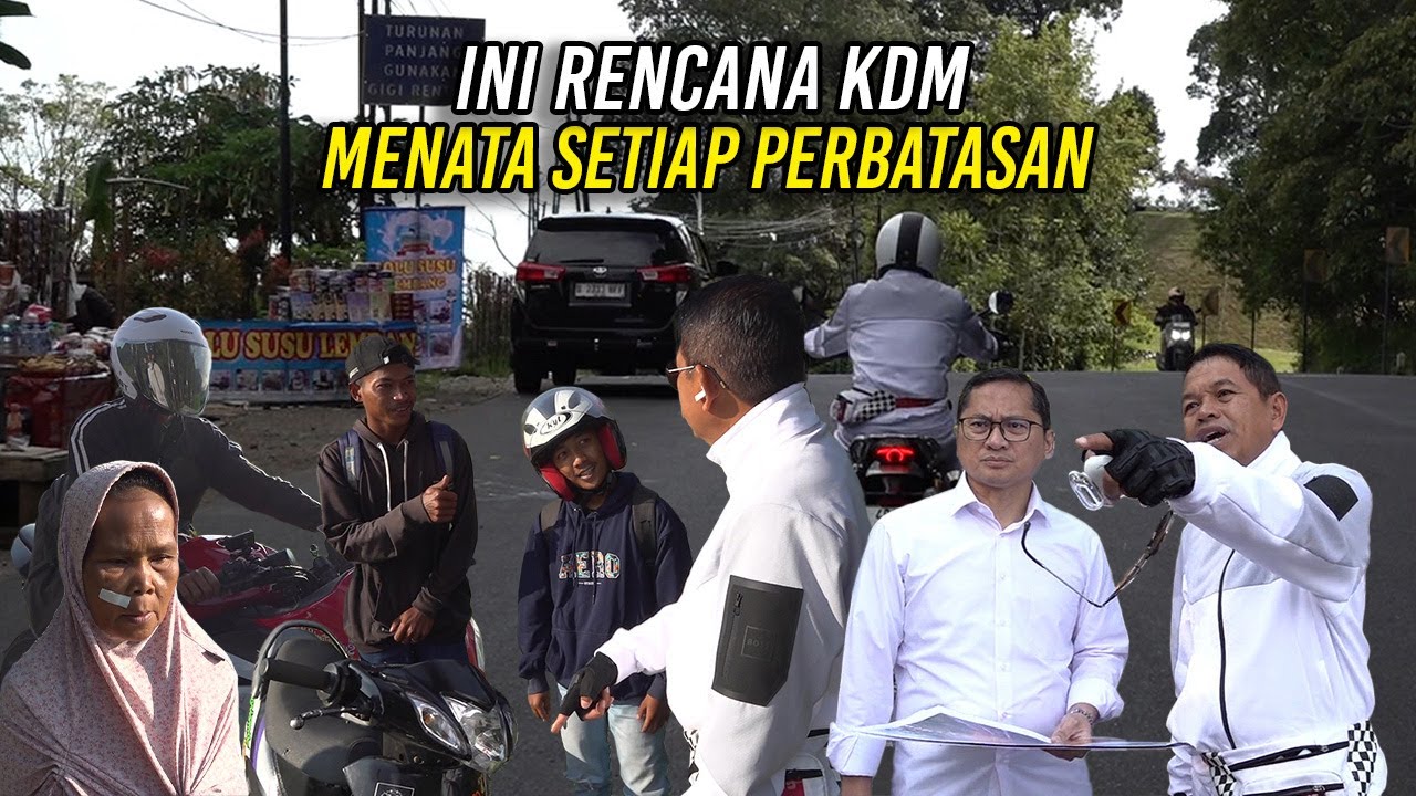 INI RENCANA KDM UNTUK MENATA SETIAP PERBATASAN KABUPATEN DAN KOTA SE-JABAR