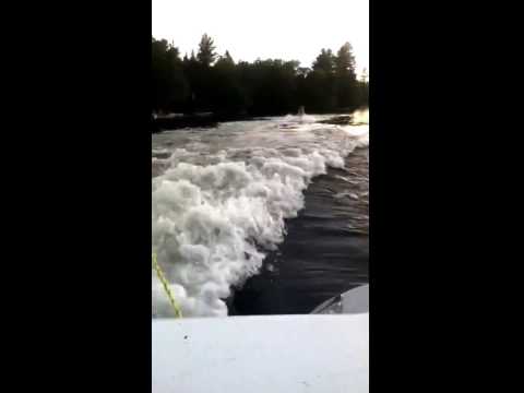 Me Waterskiing Inlet NY Lake 